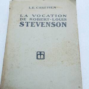 Vocation de Robert-Louis Stevenson
