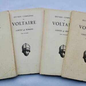 Voltaire. Contes & Romans sur biblio-pelure India