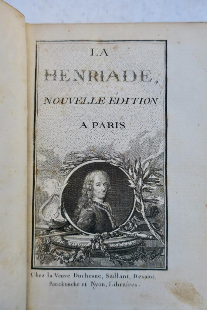VOLTAIRE La Henriade EISEN