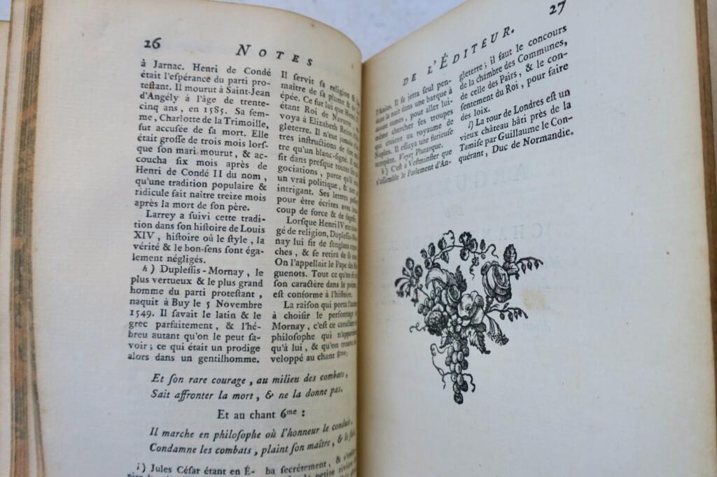VOLTAIRE La Henriade EISEN