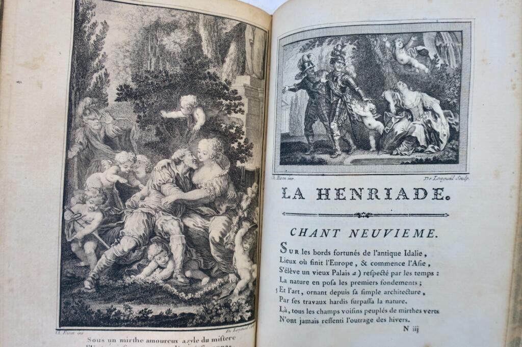 VOLTAIRE La Henriade EISEN