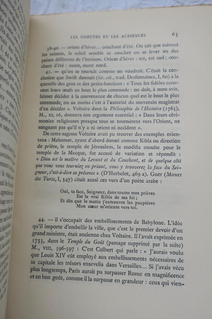 Critical edition of Voltaire's work