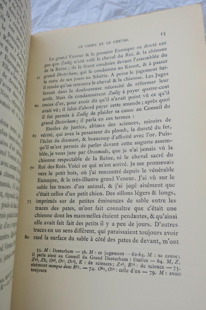 Critical edition of Voltaire's work