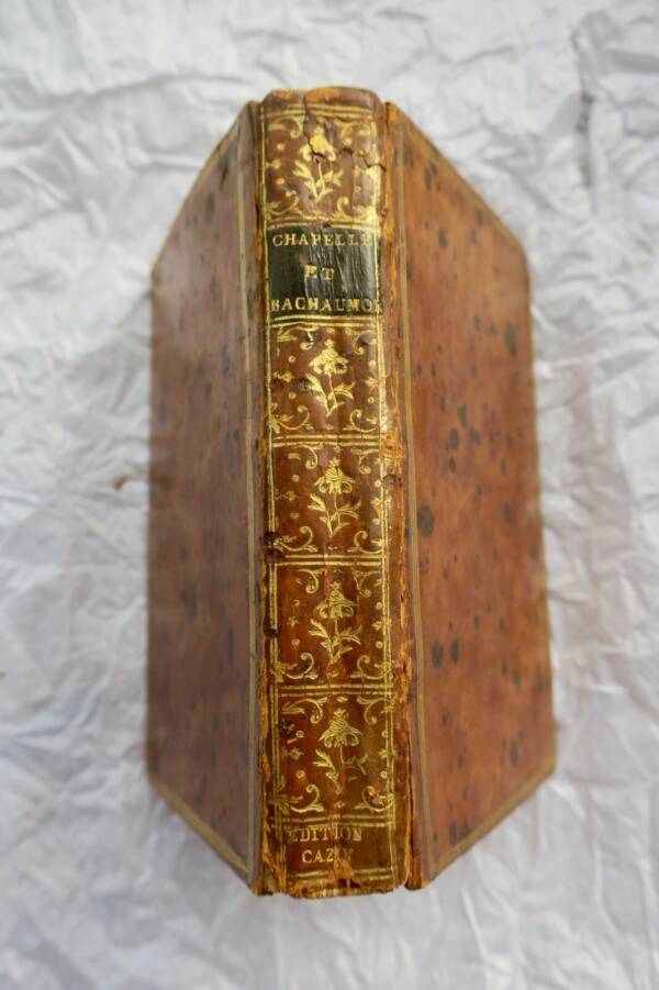 Eighteenth-century travel anthology in fine leather binding