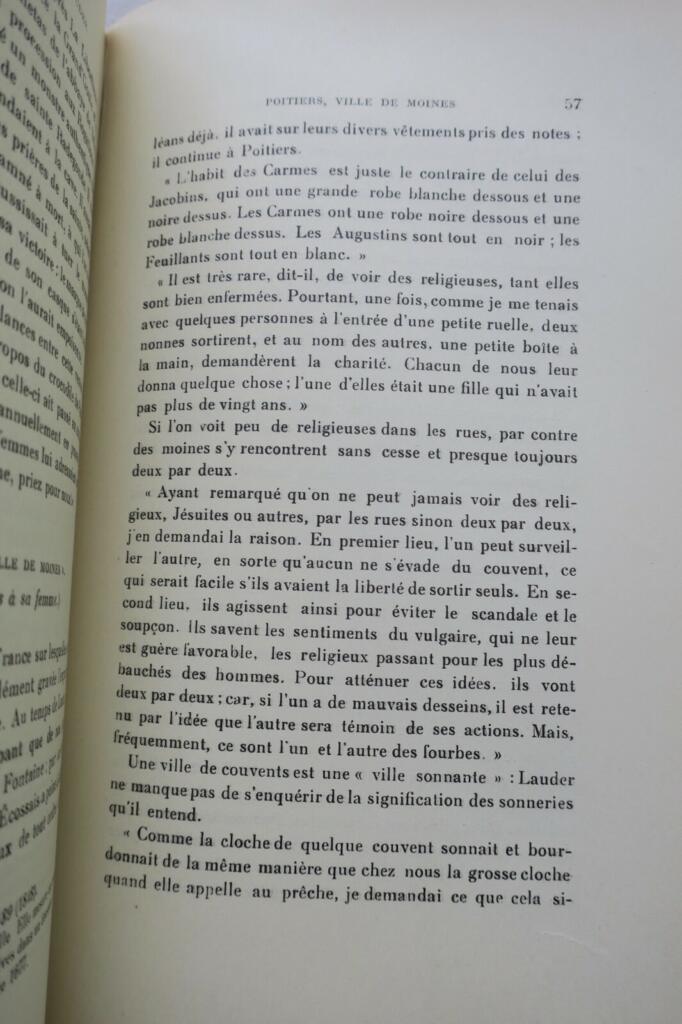 スコットランド学生のフランス紀行 1665-1666年