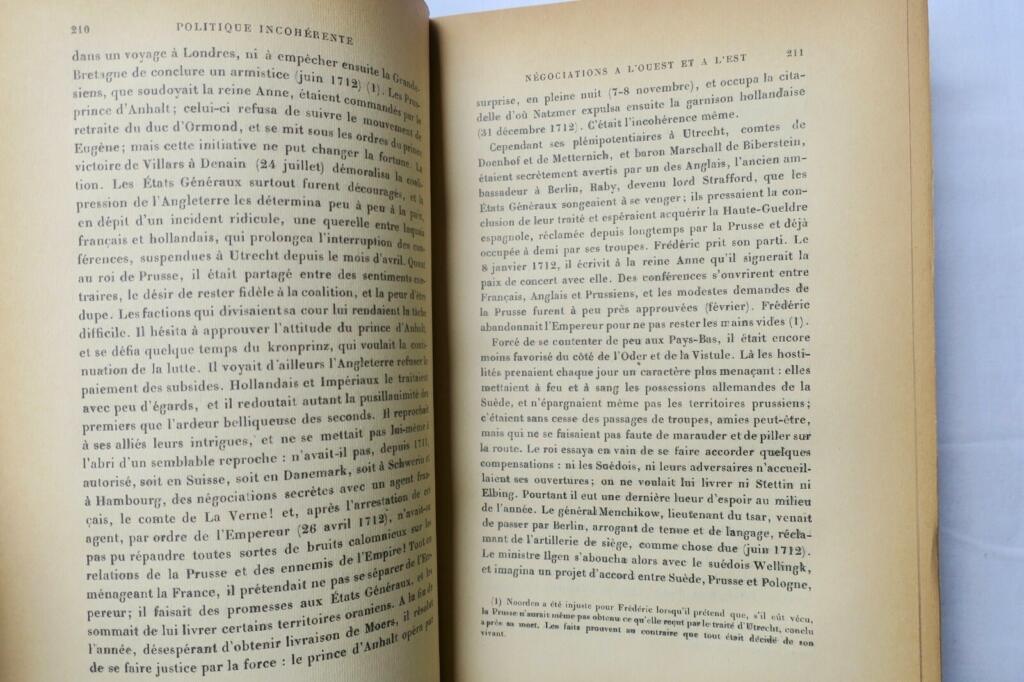 WADDINGTON Histoire de Prusse Les deux premiers Rois