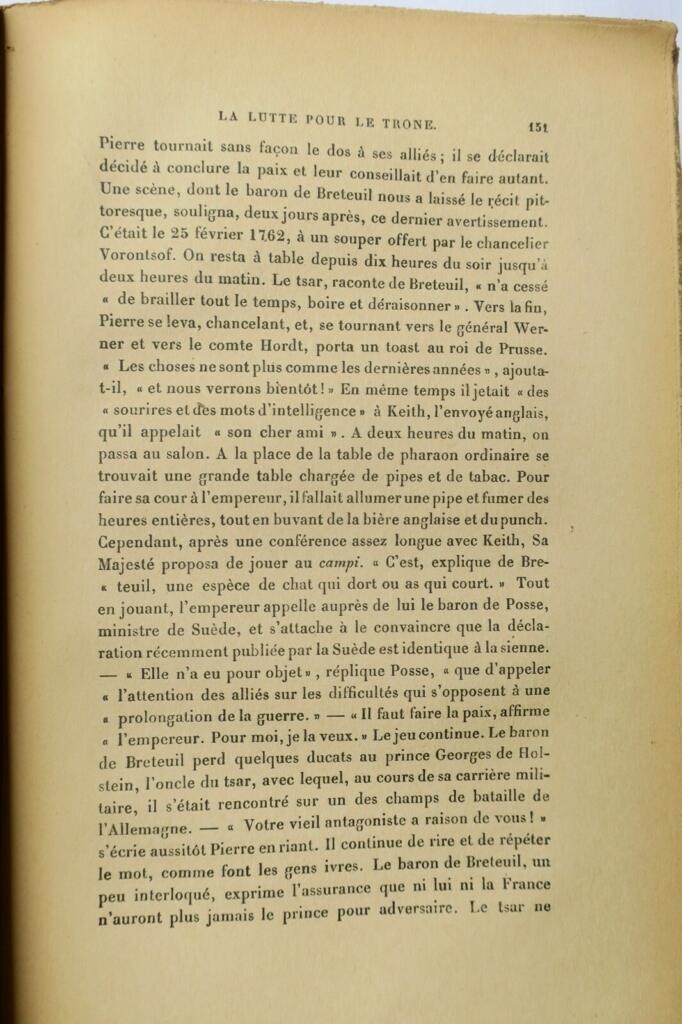 Roman über Kaiserin Katharina II