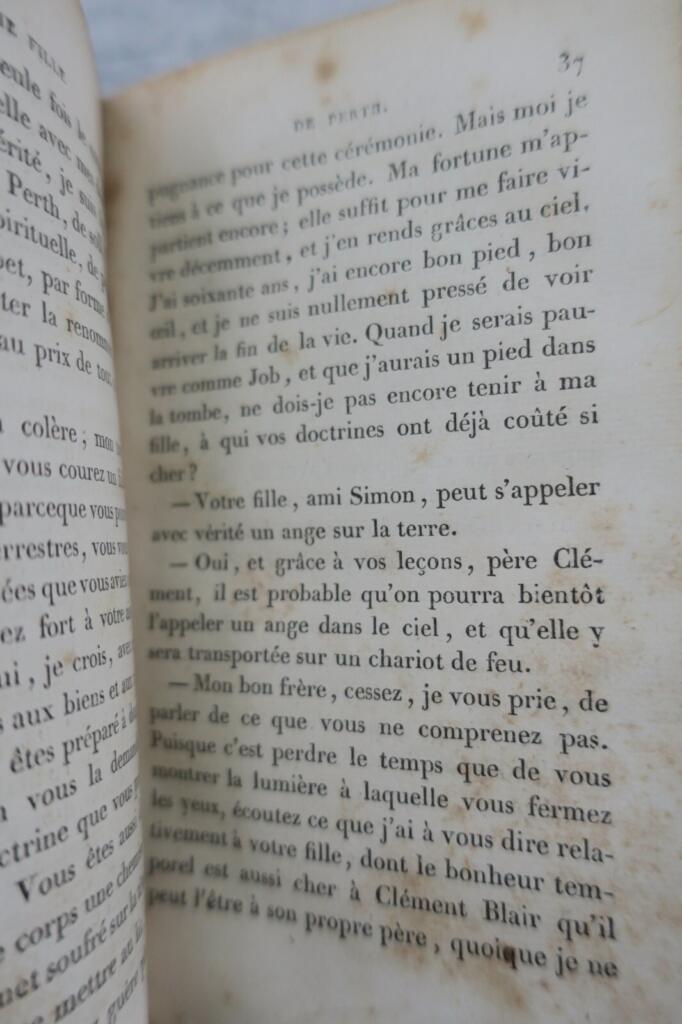 WALTER SCOTT La jolie fille de Perth 1829