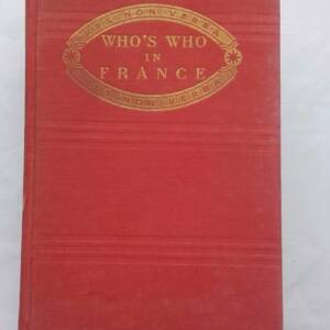 Who`s Who in France (4e édition). Dictionnaire biographique 1959-1960