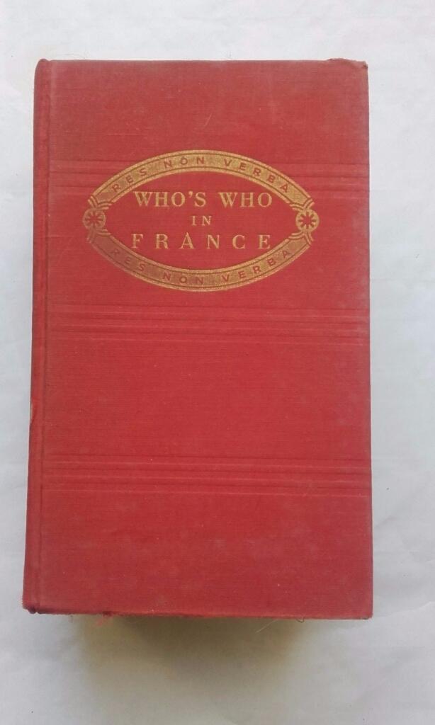French biographical directory 1959-1960