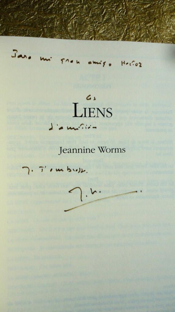 Dedicated copy - Personal inscription