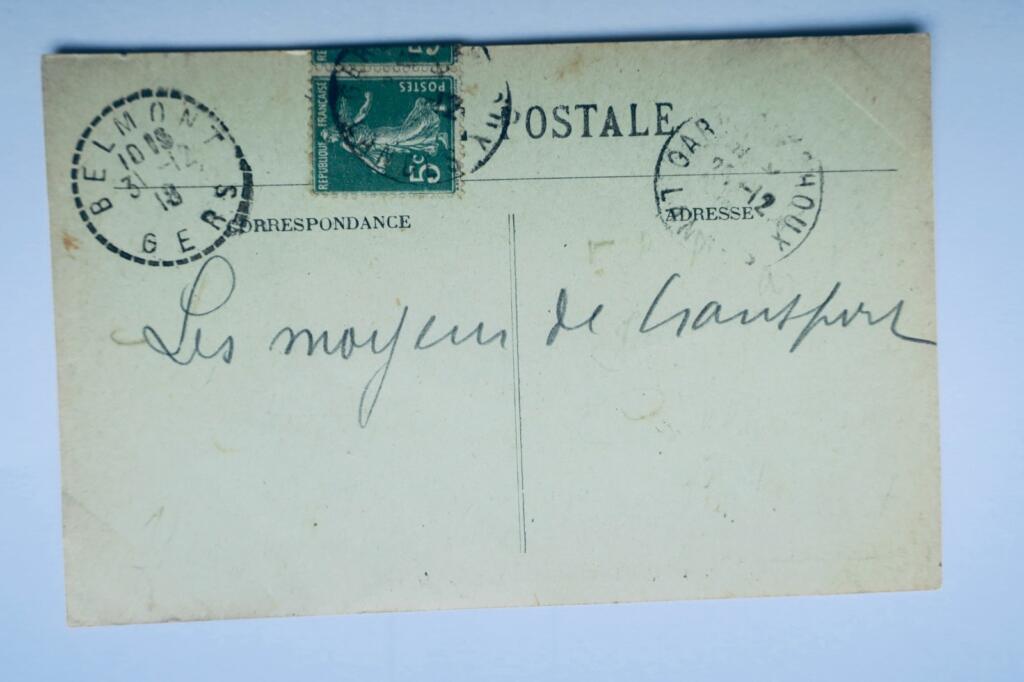 Ychoux la gare LANDES 1918