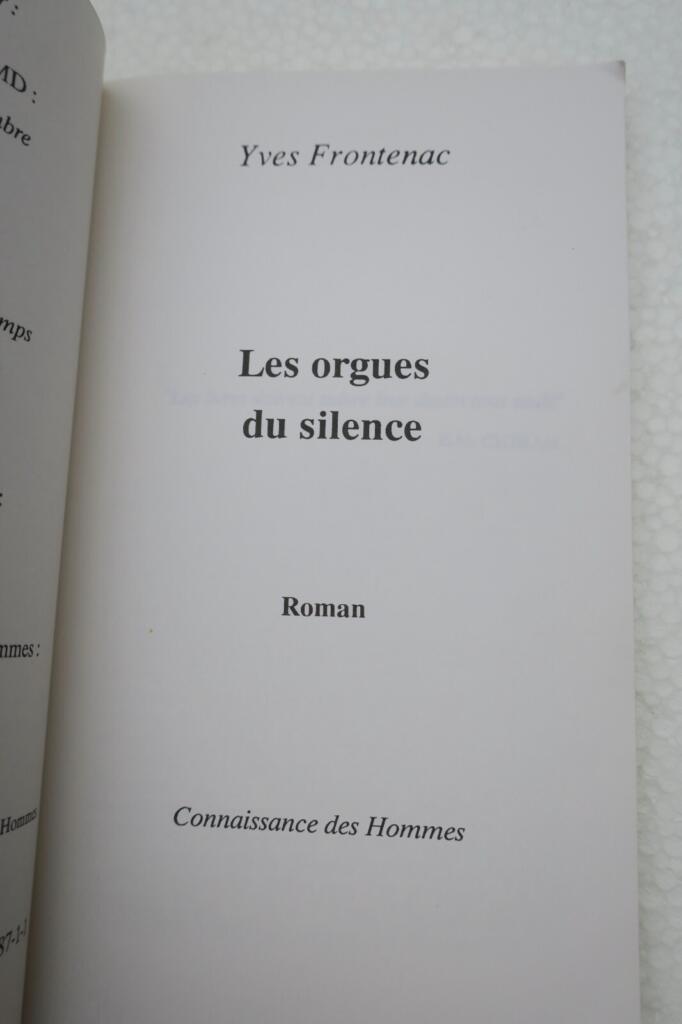 Die Orgeln der Stille - Literarische Meditation