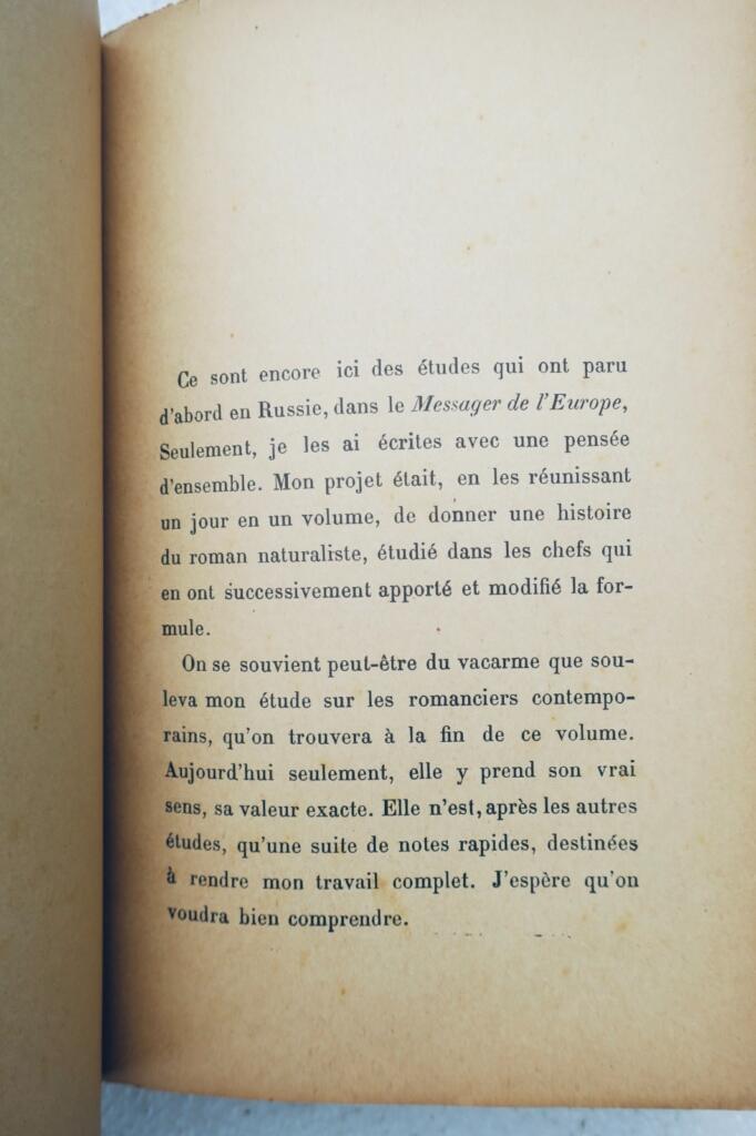 ZOLA (Emile) Les romanciers naturalistes Bibliothèque-Charpentier 1895