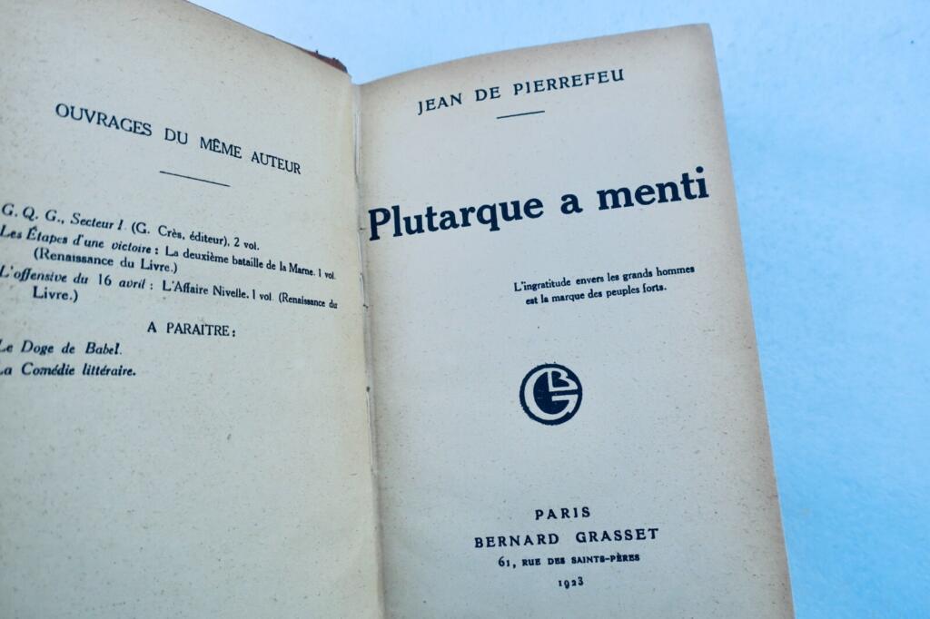 Plutarchs Lüge