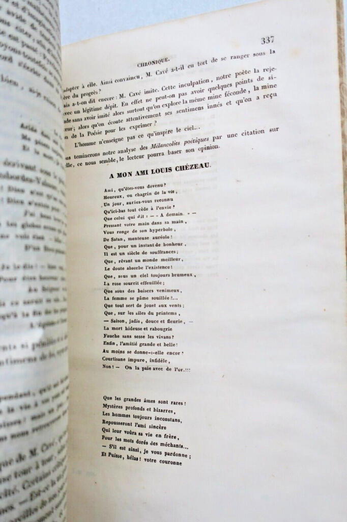 Südfranzösische Zeitschrift, 1837