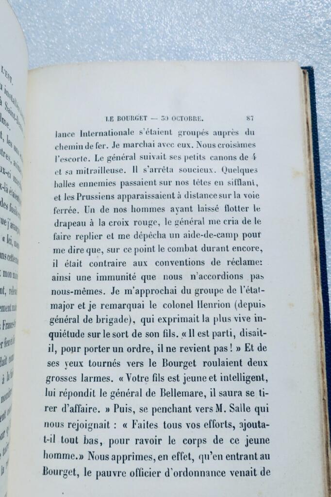 1870 Fort de l'Est Feldkaplan Erinnerungen