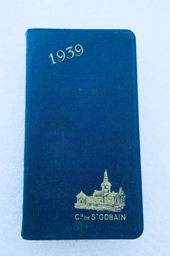 1939 Saint-Gobain chemical fertilizer calendar