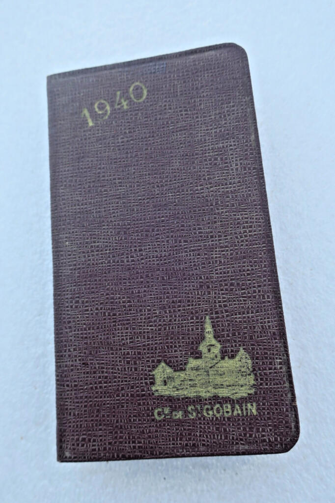 1940 calpin calendrier Engrais chimiques manufacture Saint-Gobain 74 x 125 mm.