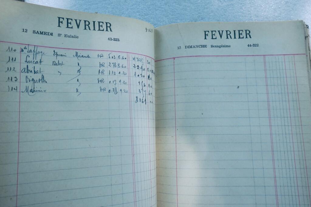 1944 Guerre agenda de bureau pour 1944
