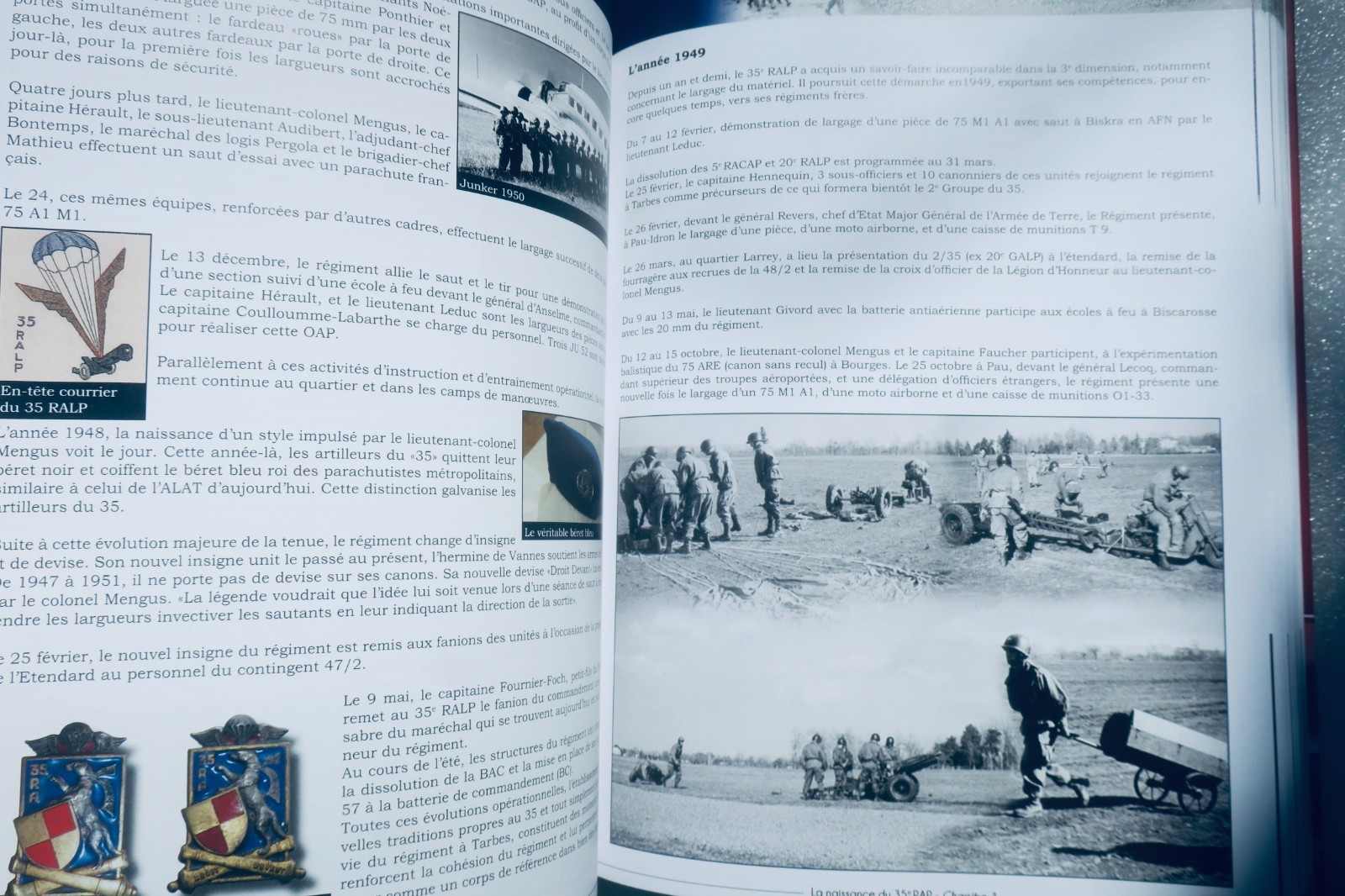 35th Parachute Artillery Regiment Tarbes 35th RAP