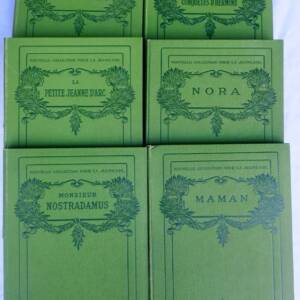 6 romans hachette illustrés par Marie, Tofani, Myrbach, Vogel années 1910
