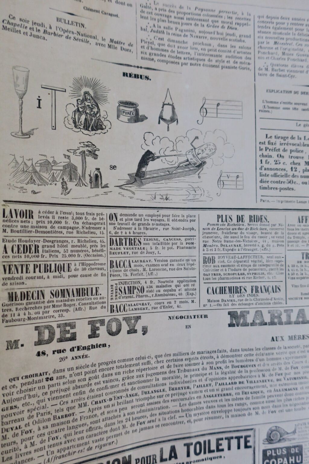 French satirical journal, July-December 1851