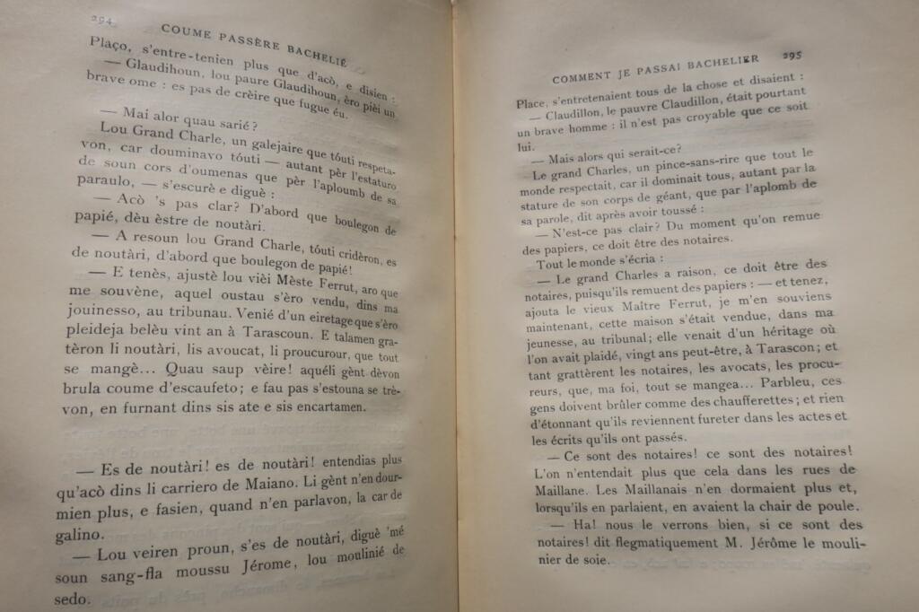 弗雷德里克·米斯特拉尔 著
《我的起源：回忆与叙事》
1904年普罗旺斯文版