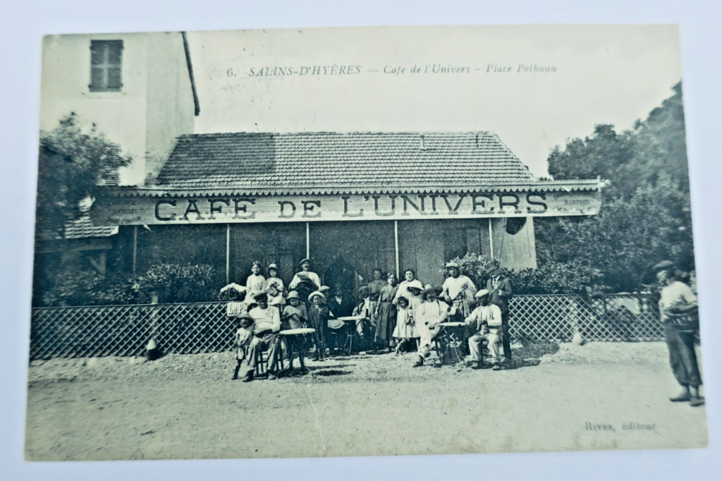 海埃尔盐田 - 炮兵学校 1917年明信片