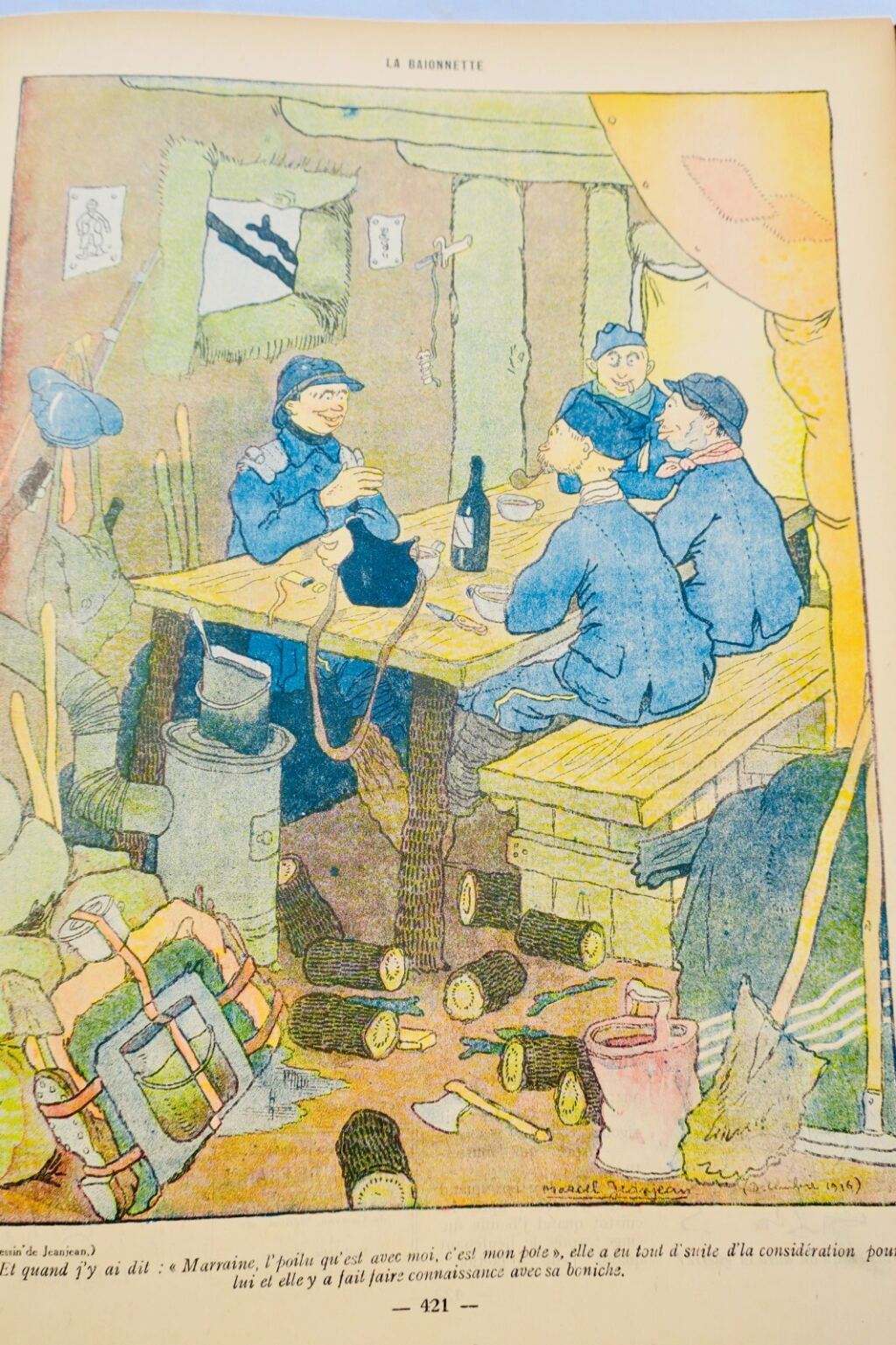 A coups de Baïonnette 1917