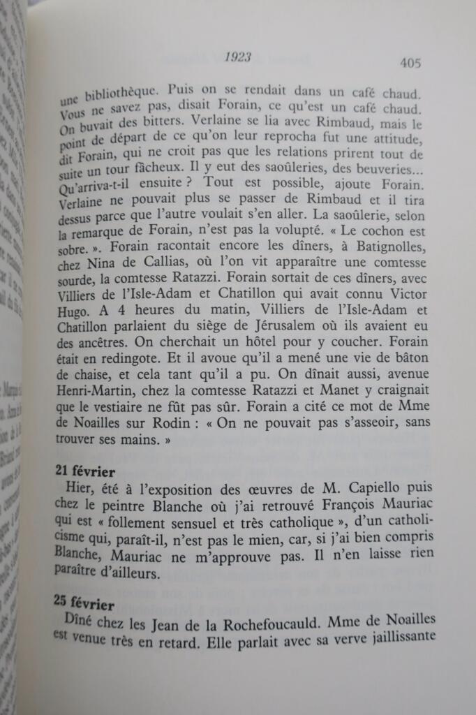 Tagebuch des Abbé Mugnier 1879-1939