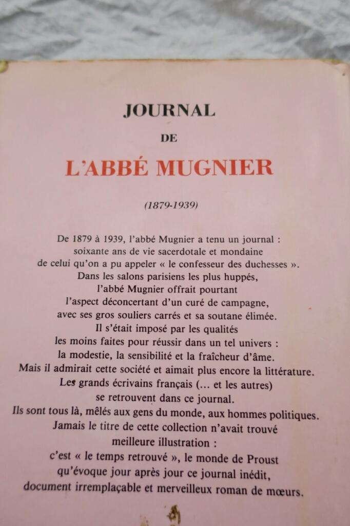 Das Leben und die Reflexionen von Abbé Mugnier