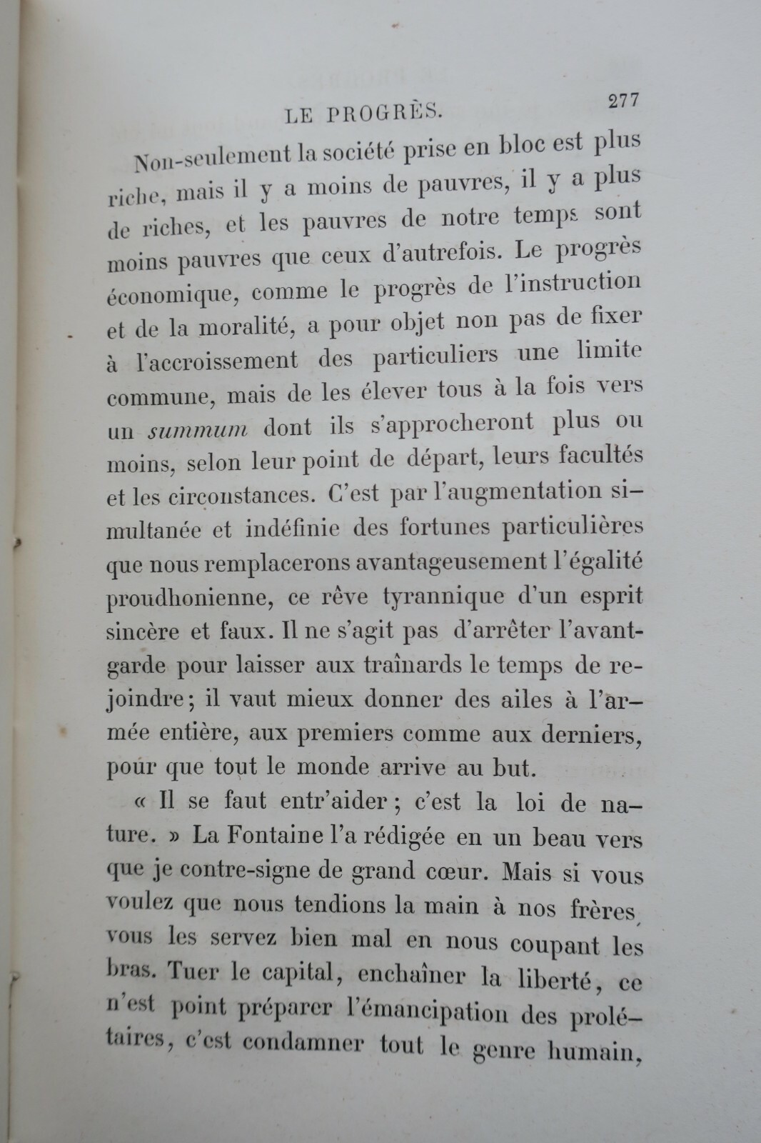 ABOUT (Edmond) Le Progrès 1864 - La Librairie Antique