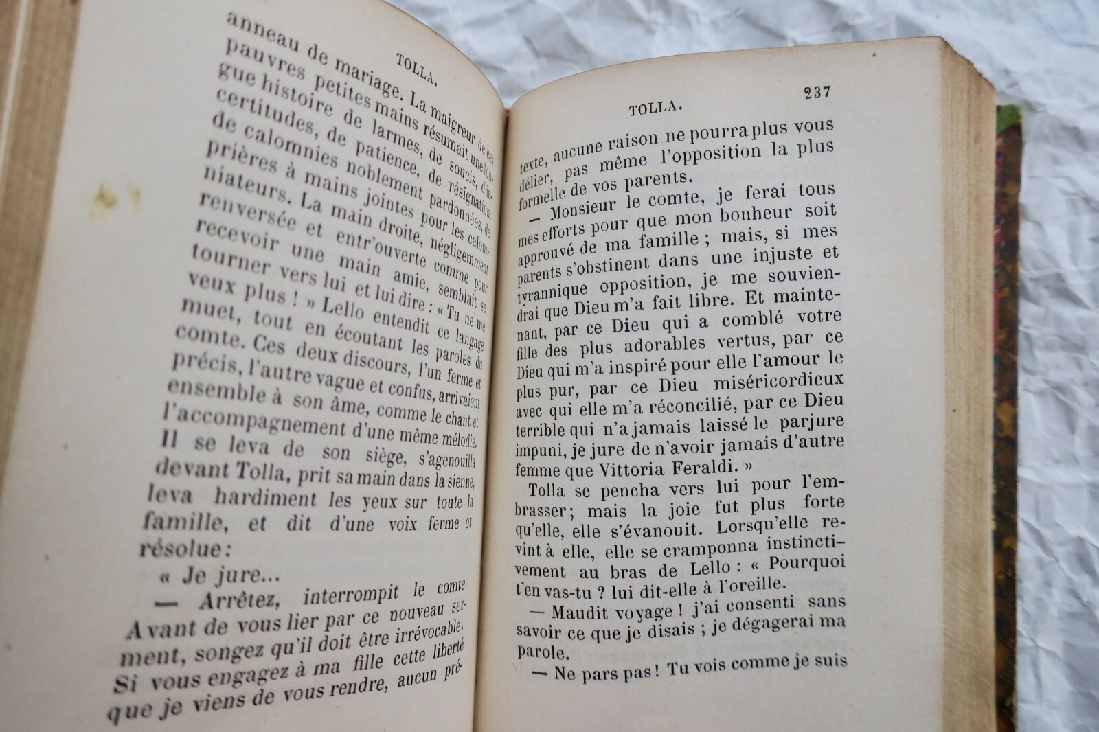 关于托拉的传记及插图<span class="lla-card-orig-wrap"><span class="lla-card-orig">❦ ABOUT Tolla 1883 Charpentier</span></span> - La Librairie Antique