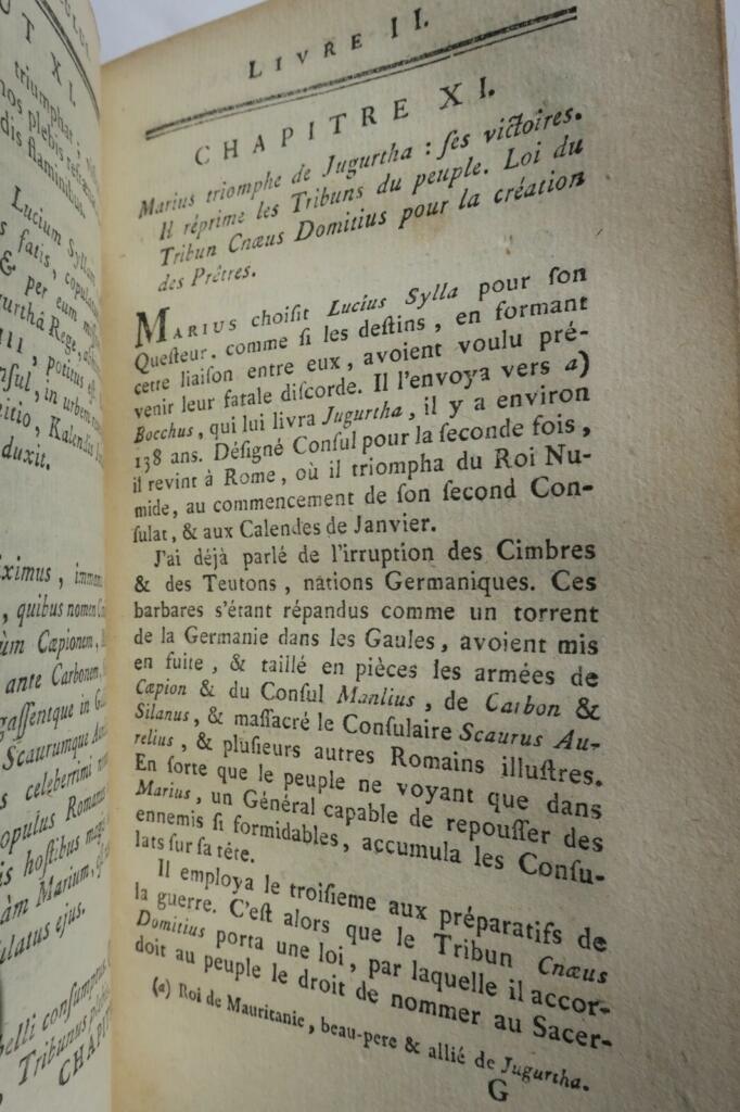 ABREGE DE L&rsquo;HISTOIRE GRECQUE ET ROMAINE 1785