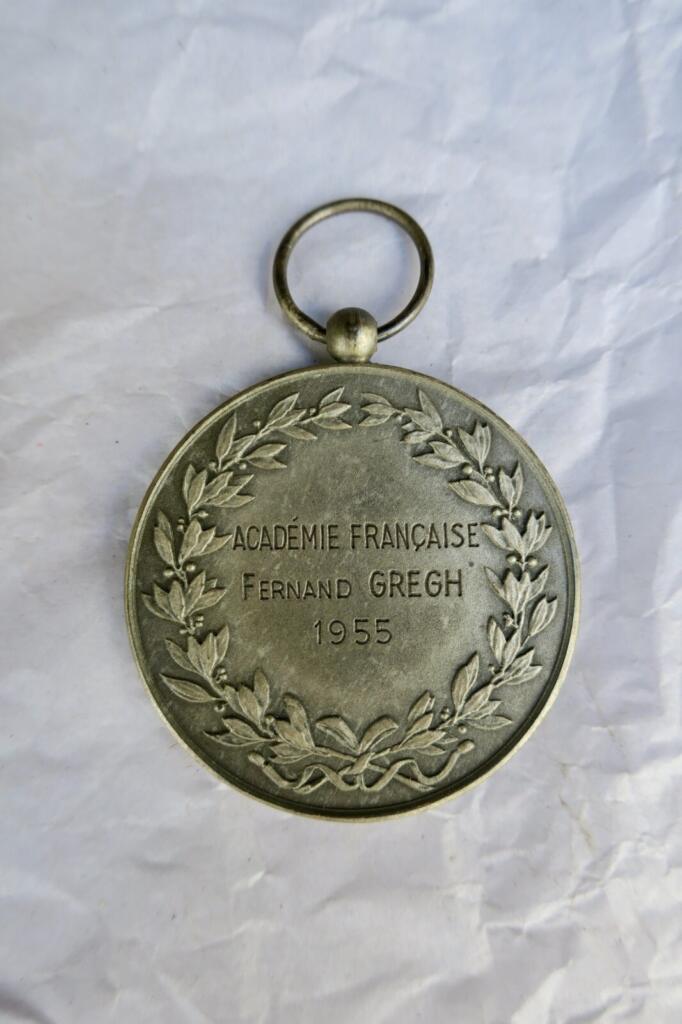 French Academy Silver Medal - F. Gregh