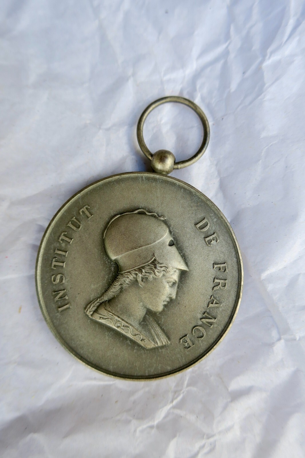 詩人フェルナン・グレグの銀貨<span class="lla-card-orig-wrap"><span class="lla-card-orig">❦ Académicie Française F. Gregh argent 40 mm., 19 grs</span></span> - La Librairie Antique