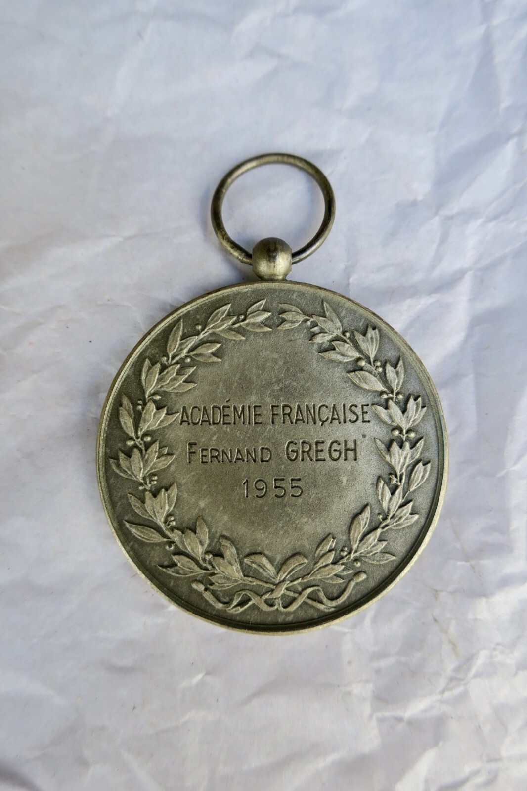 Französische Silbermünze mit dem Dichter Fernand Gregh - Image 3