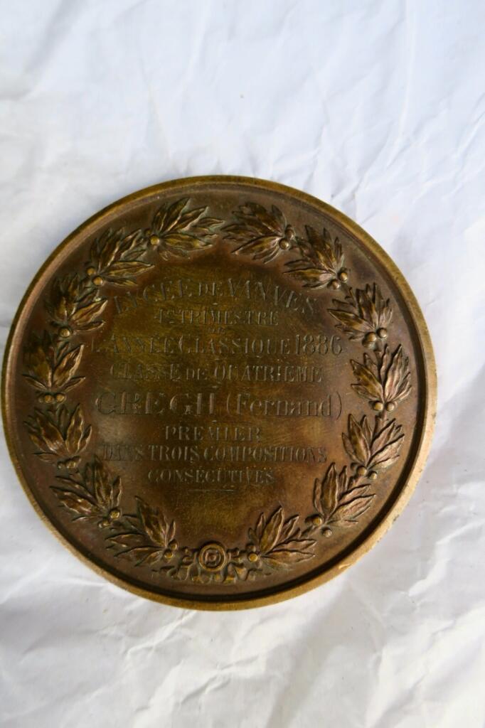 Bronze Medal for Academic Excellence