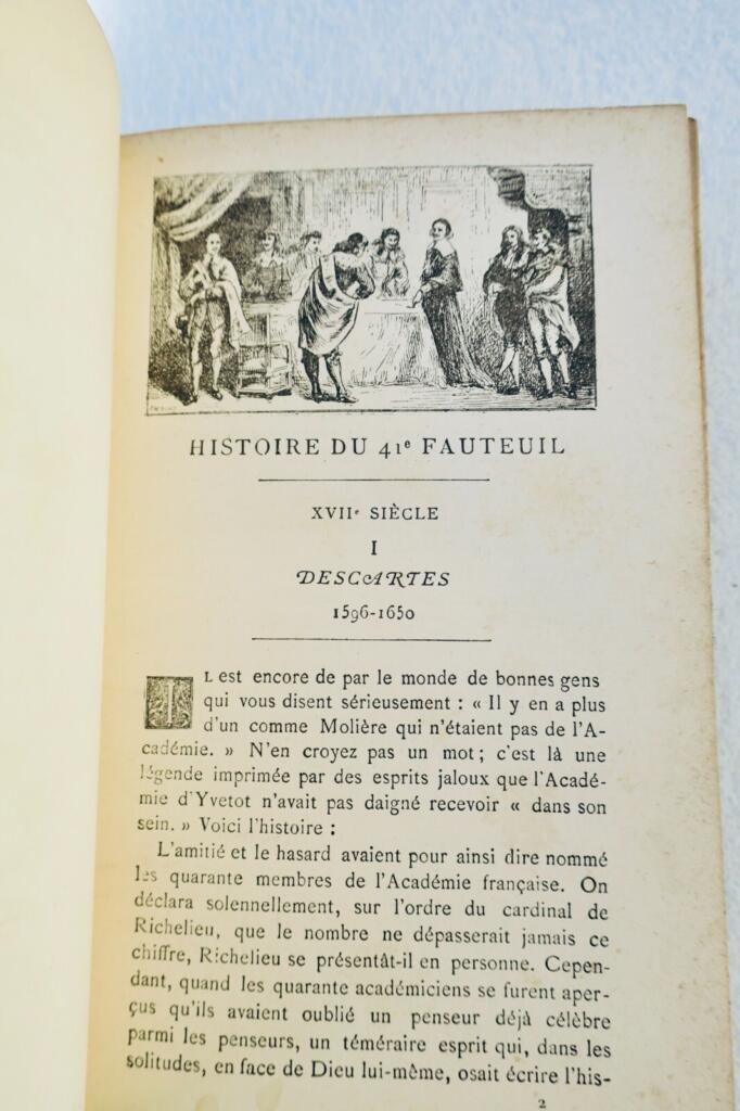 フランス学士院第41席の歴史