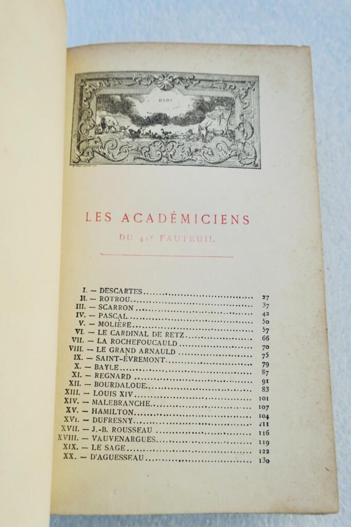 フランス・アカデミー第41号席の歴史