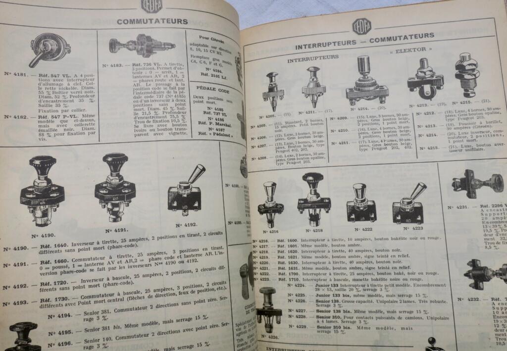 Katalog für Autozubehör