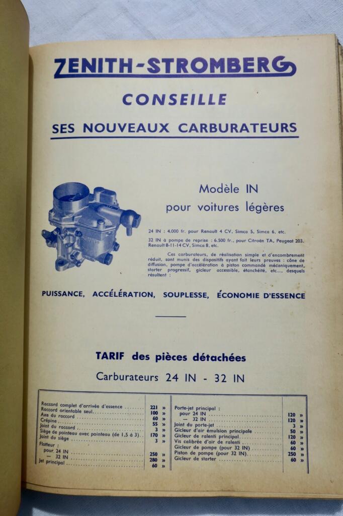 Katalog für Autozubehör