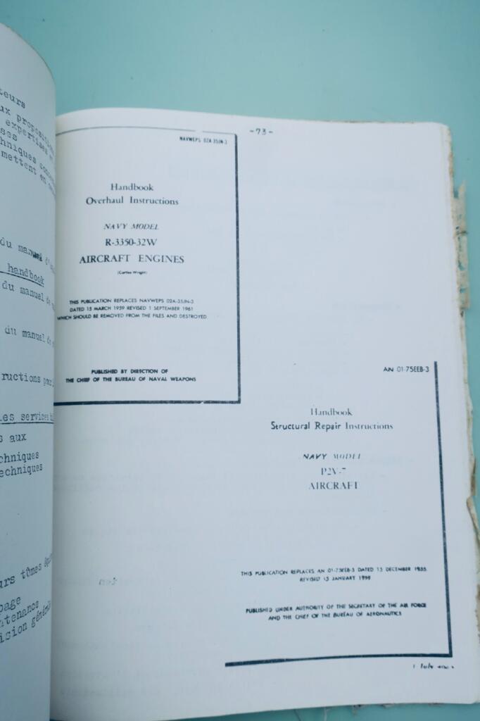 Aéronautique entretien des aéronefs 1963