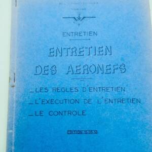 Aéronautique entretien des aéronefs 1963