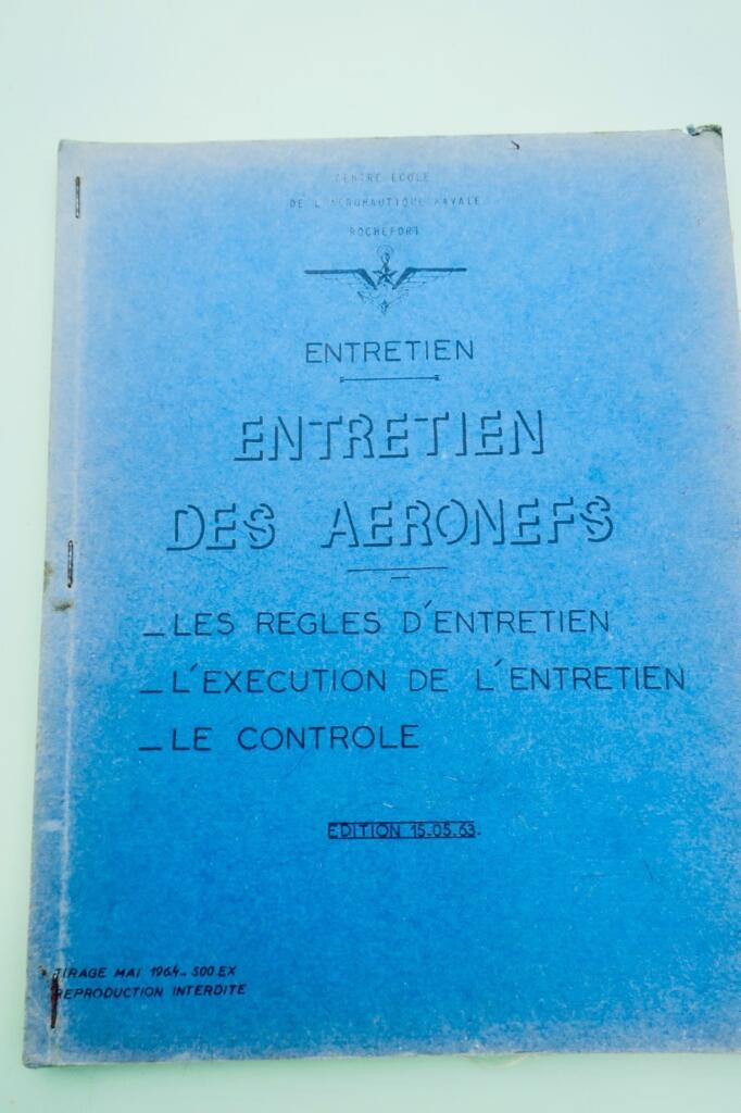 Aéronautique entretien des aéronefs 1963