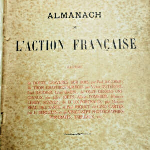AF almanach de l'action française 1919