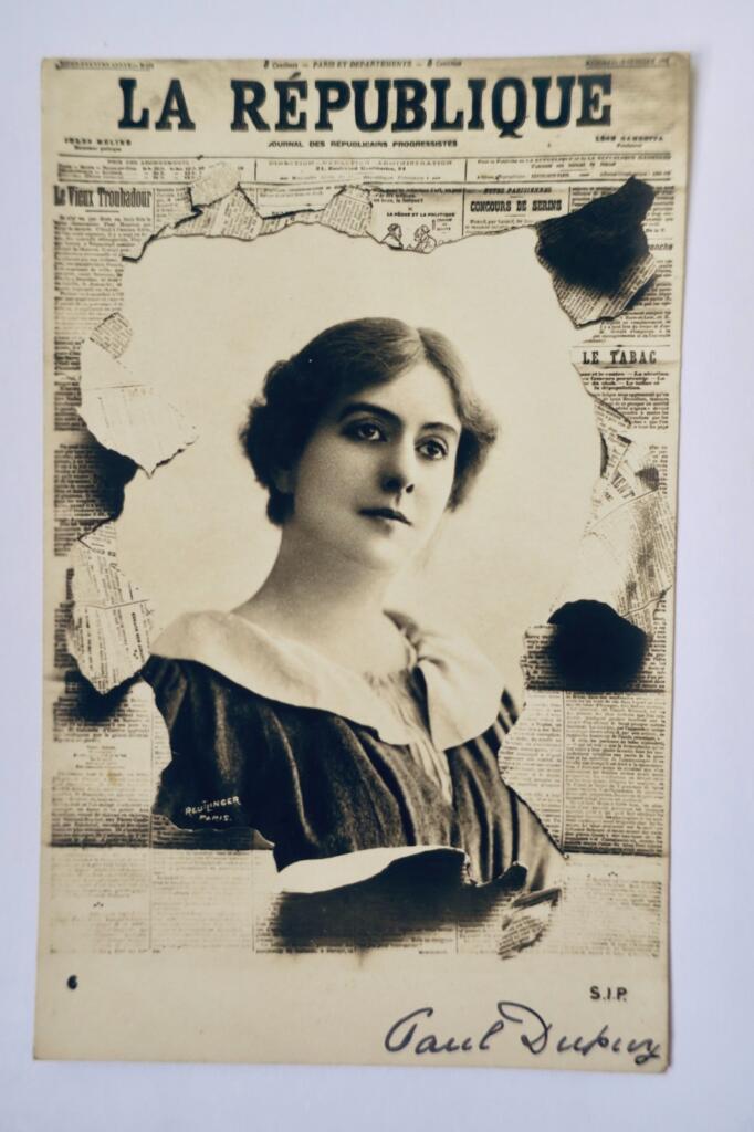 Affiche crevée LA REPUBLIQUE