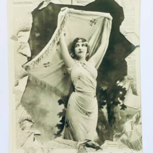 affiche crevée l'Aurore 1902