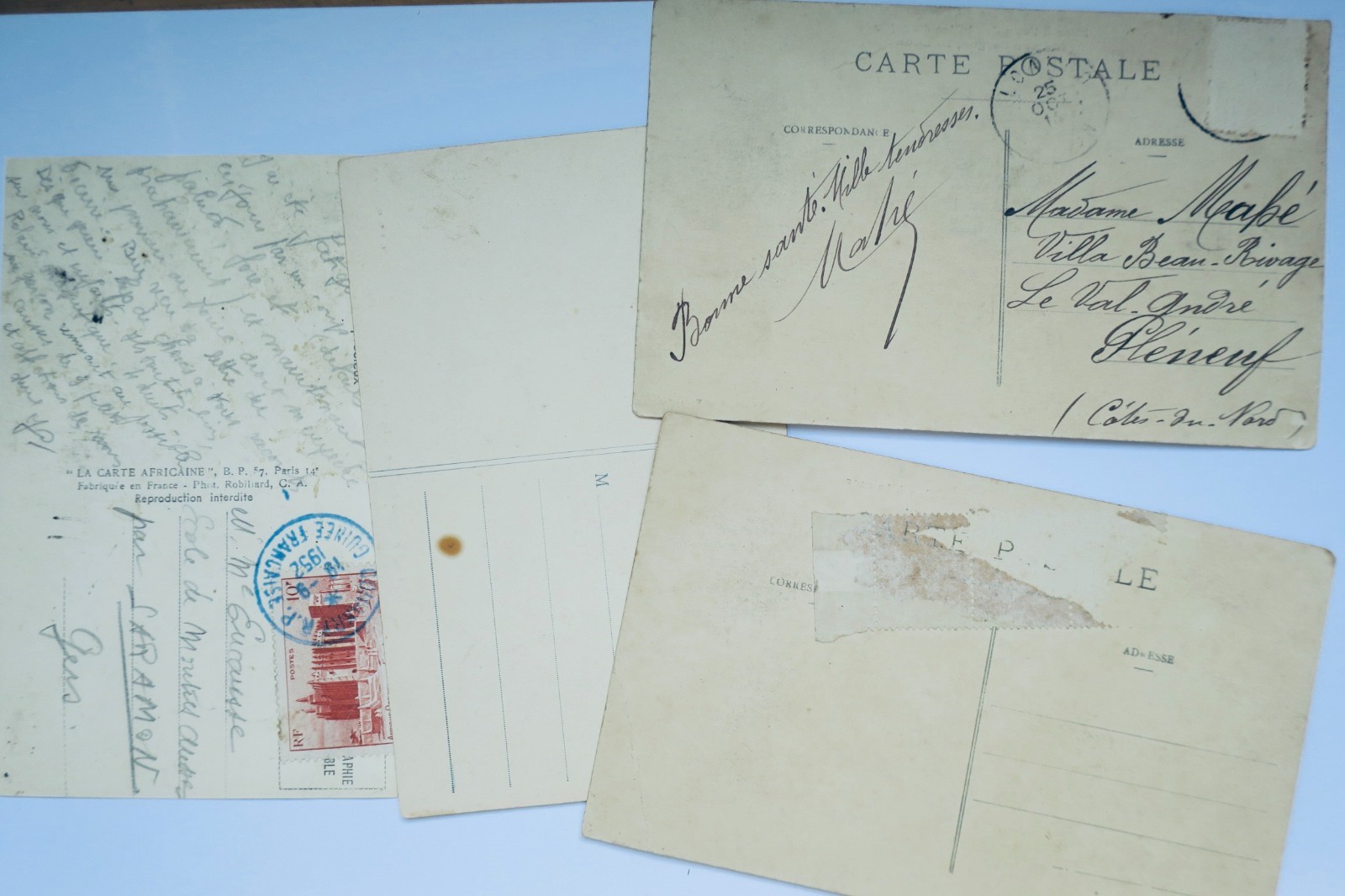 A detailed look at Acajou wood<span class="lla-card-orig-wrap"><span class="lla-card-orig">❦ Afrique bois ACAJOU, maison Sargos, equarissage..4 CPA</span></span> - La Librairie Antique